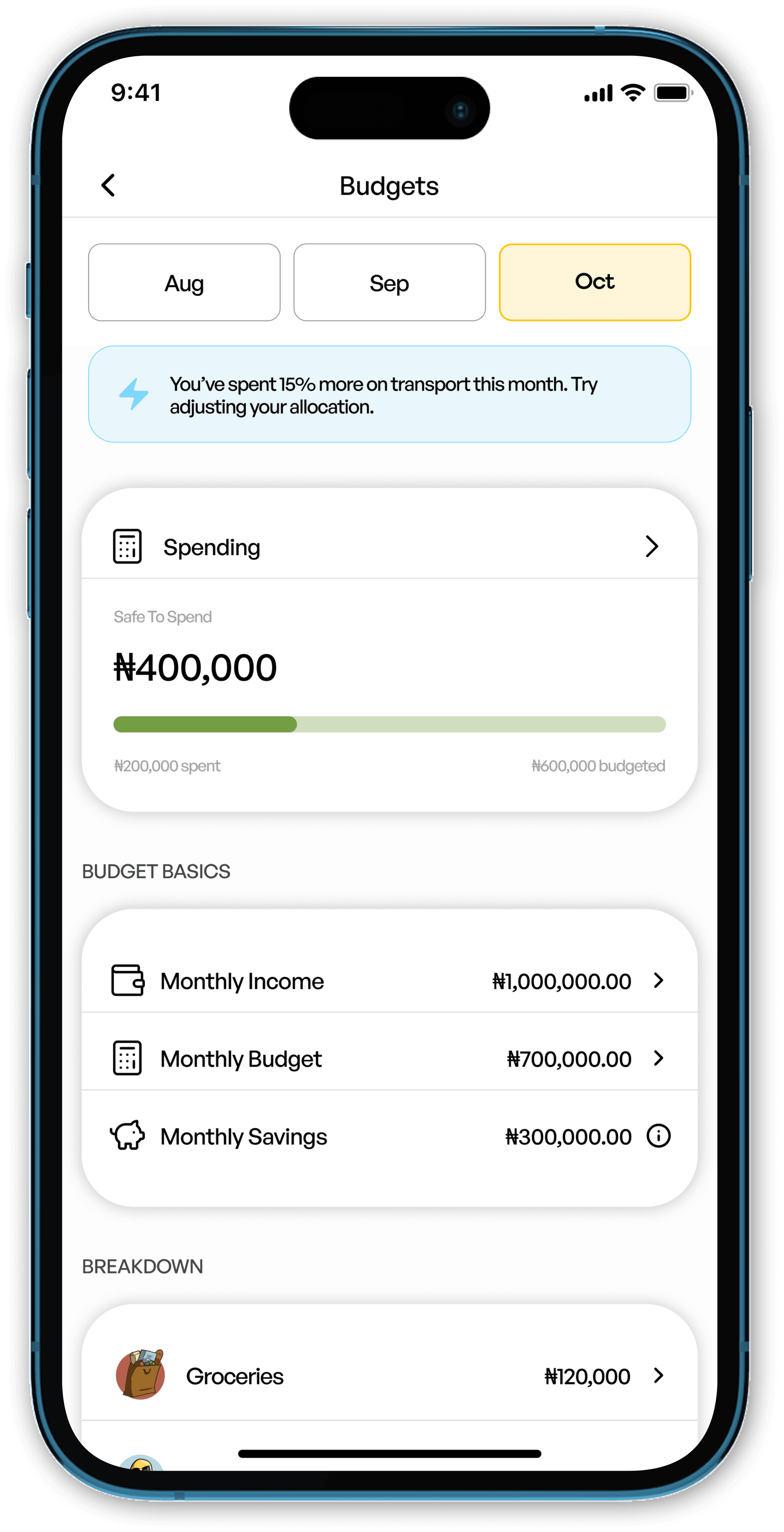 Smart Budgeting