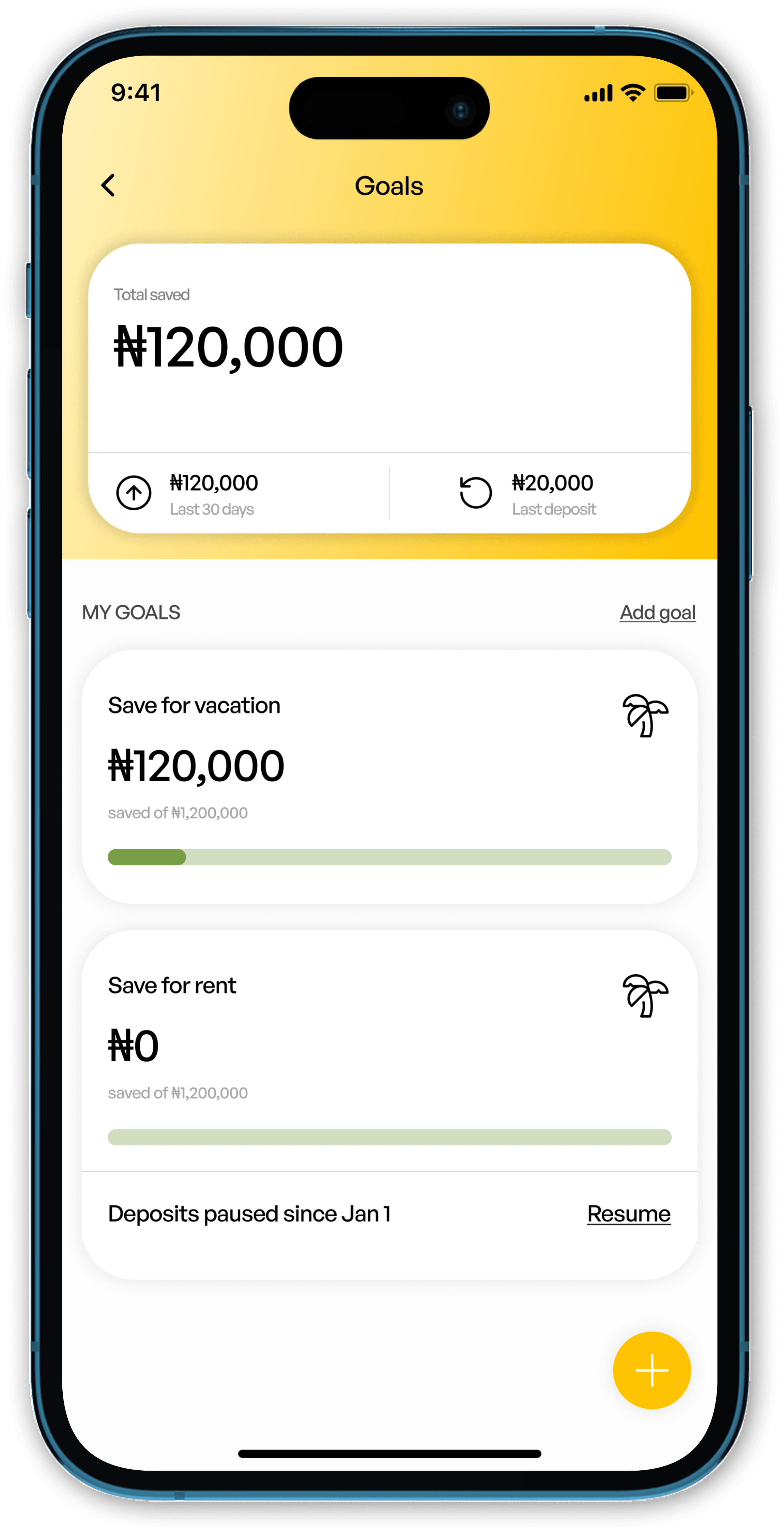 Goal-Based Saving